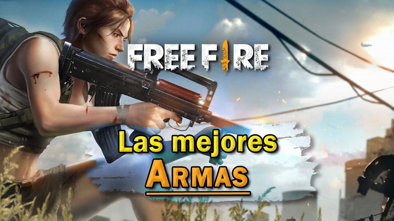 Las mejores armas en Free Fire (2023) 