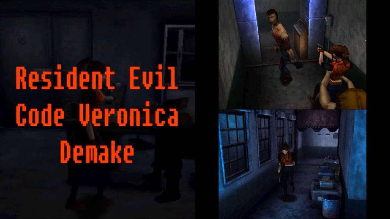 Someone is working on a Resident Evil Code Veronica PSX Demake