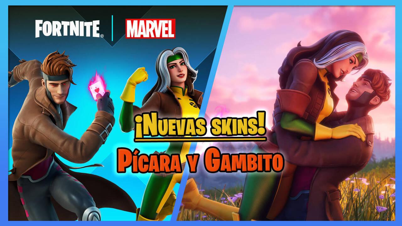 Pícara Y Gambito X Men Llegan A Fortnite Precios Y Detalles De Las Nuevas Skins Vandal 3375