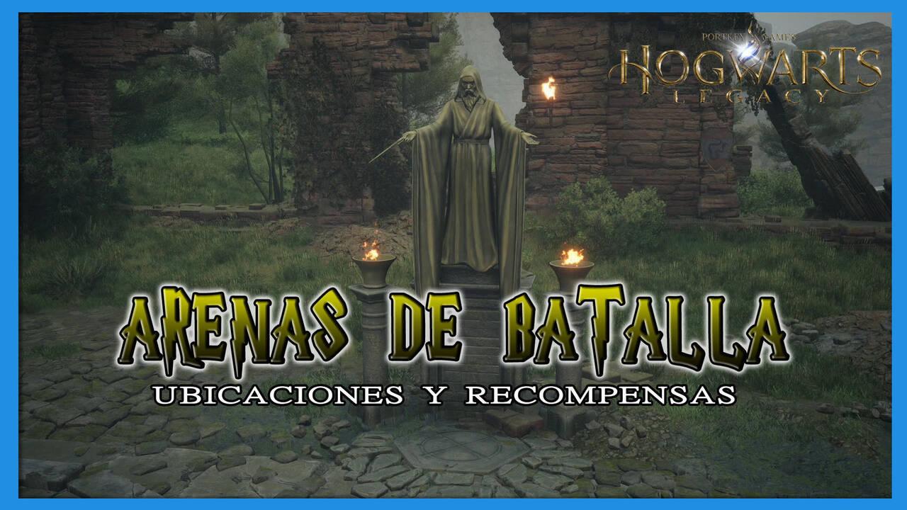 Arenas de batalla en Hogwarts Legacy ubicaciones y Arenas de batalla en Hogwarts Legacy ubicaciones y