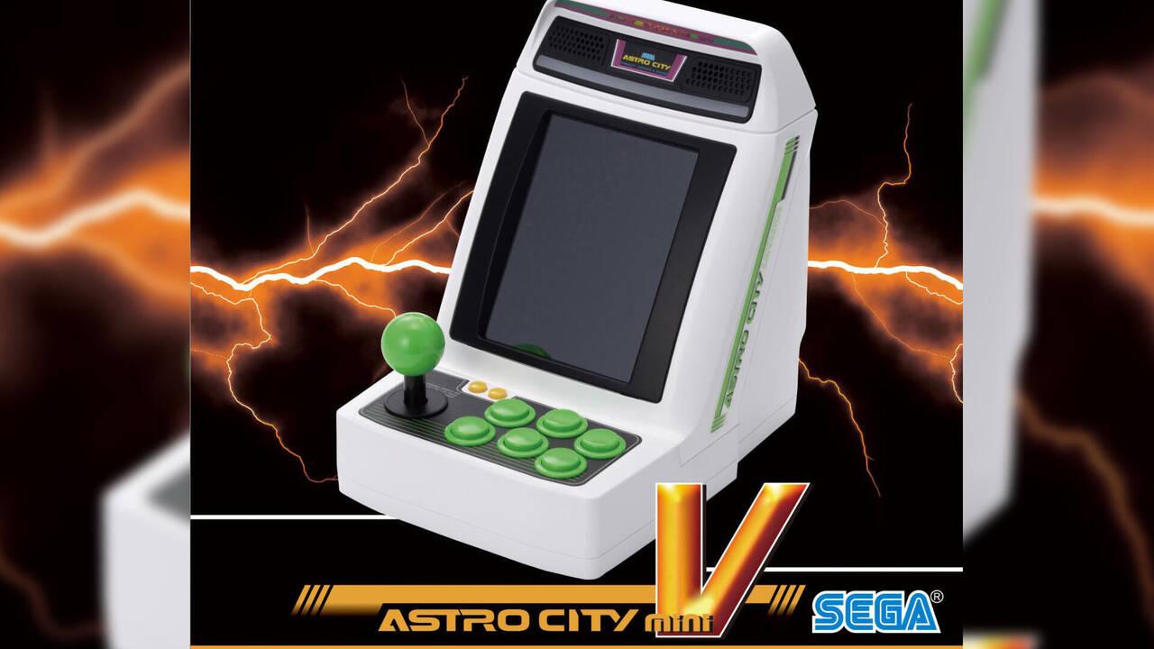 El mini arcade Sega Astro City V llega a Europa con 22 videojuegos