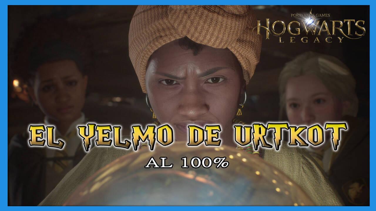 El yelmo de Urtkot al 100 en Hogwarts Legacy