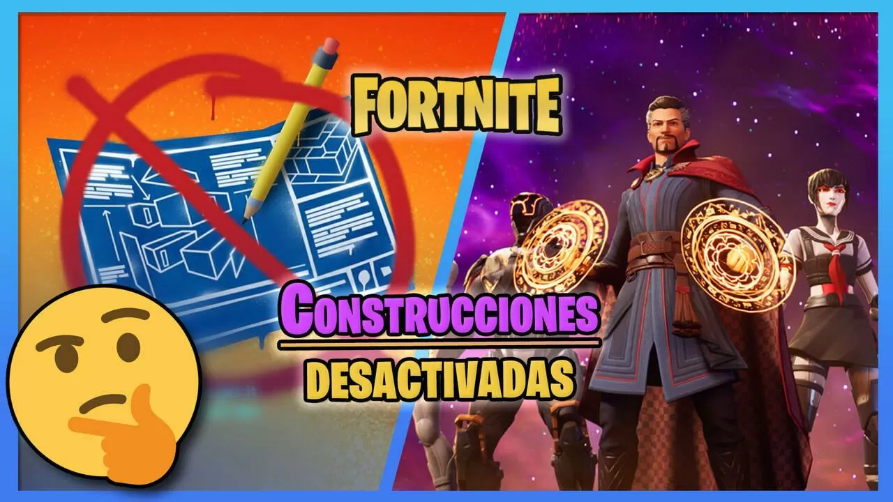 Fortnite - Construcciones desactivadas