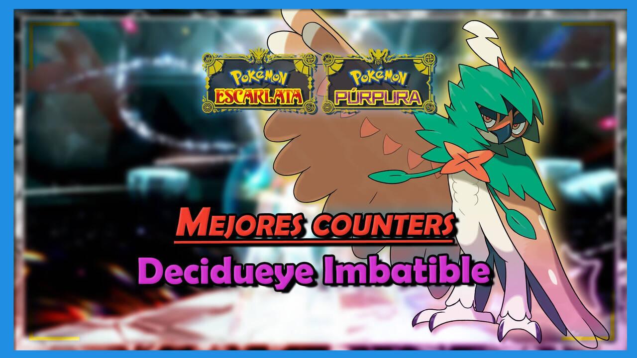 3 Pokémon para derrotar a Decidueye en las Teraincursiones de 7 estrellas  de Pokémon Escarlata y Púrpura - Pokémon Escarlata / Púrpura - 3DJuegos
