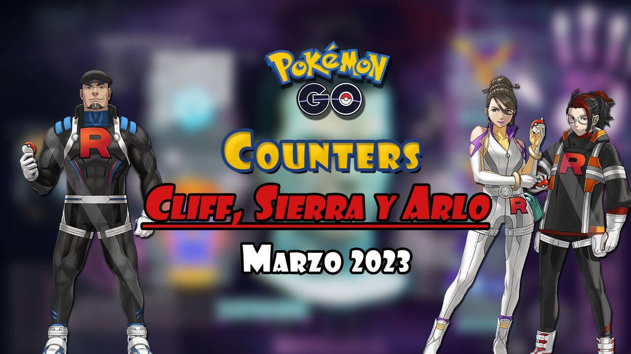 Como Derrotar os Líderes Arlo, Cliff e Sierra Março/2023 no Pokémon GO –  Mundo do Nando