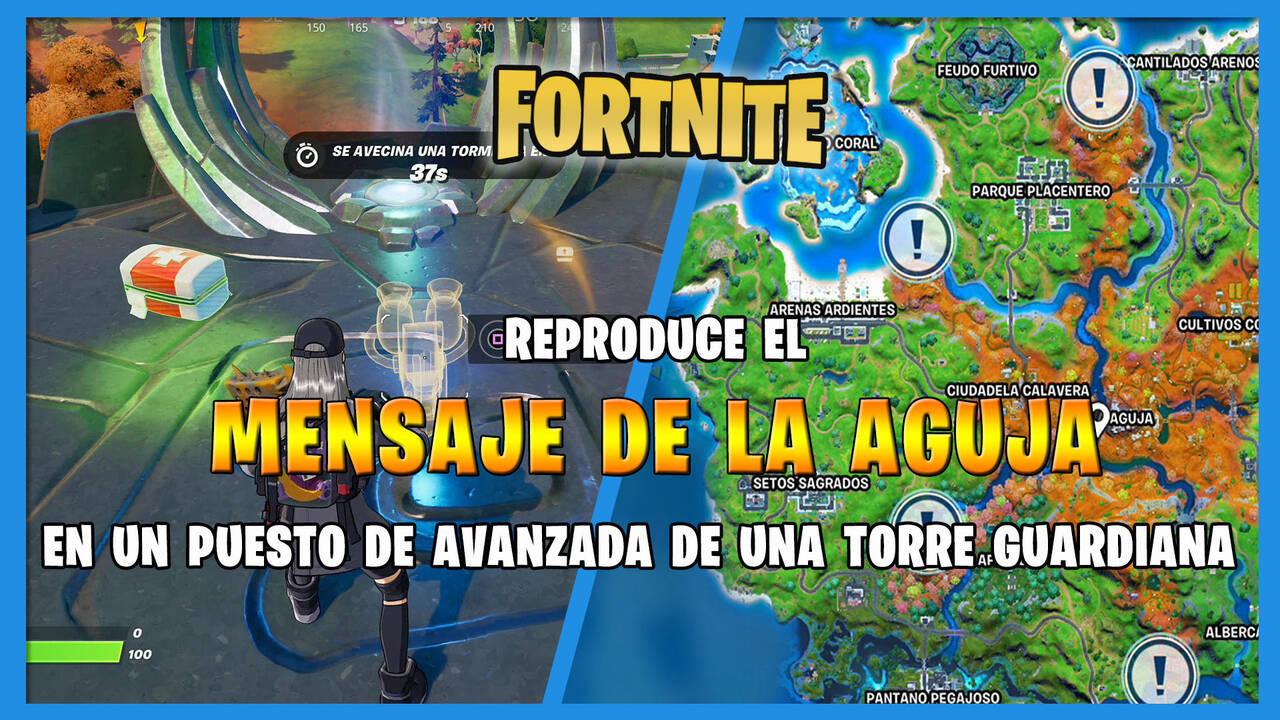 Fortnite: cómo reproducir el mensaje de La Aguja