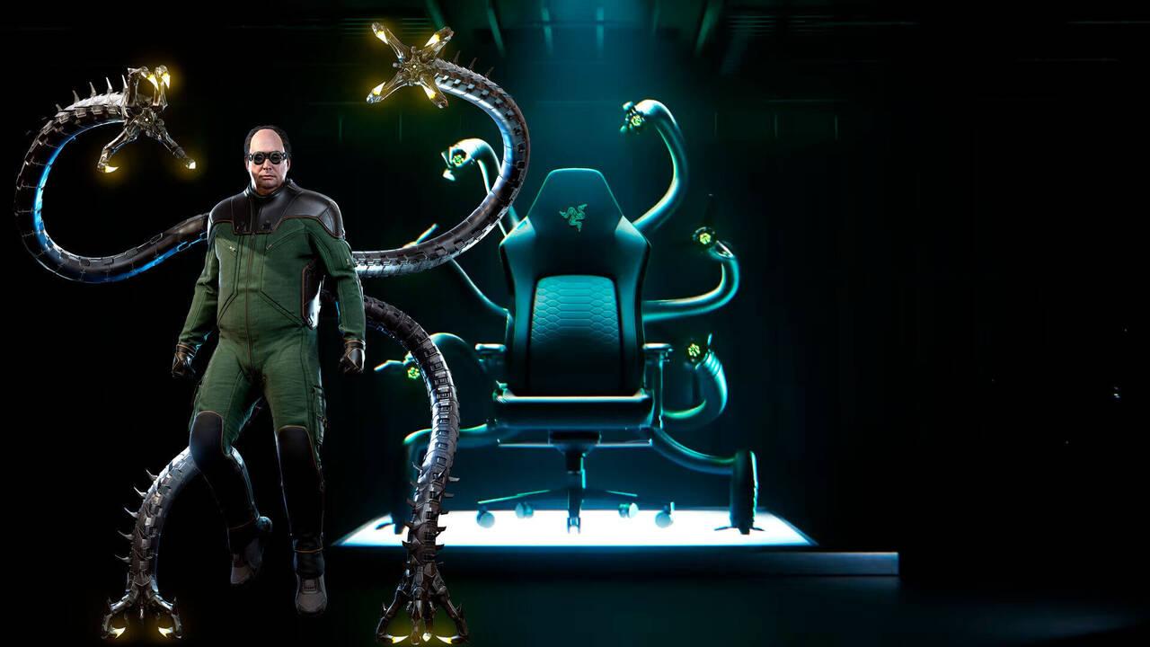 Razer Cthulhu, la silla gamer lovecraftiana con brazos múltiples que ...