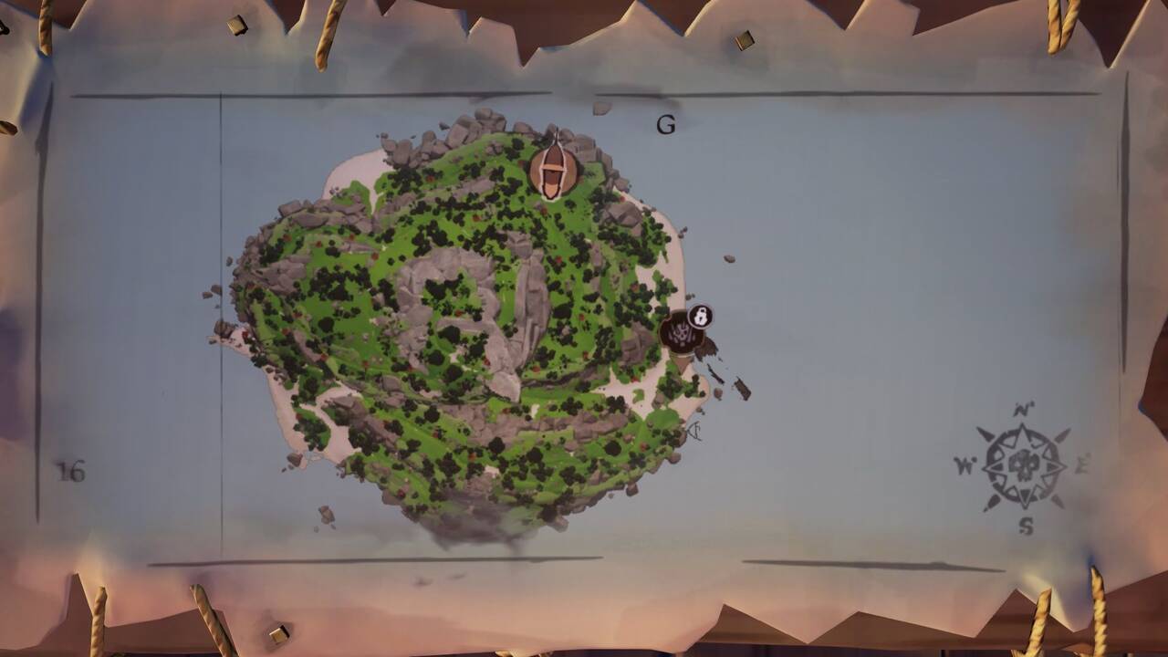 Acertijos de Plunder Valley en Sea of Thieves pinturas y localizaciones