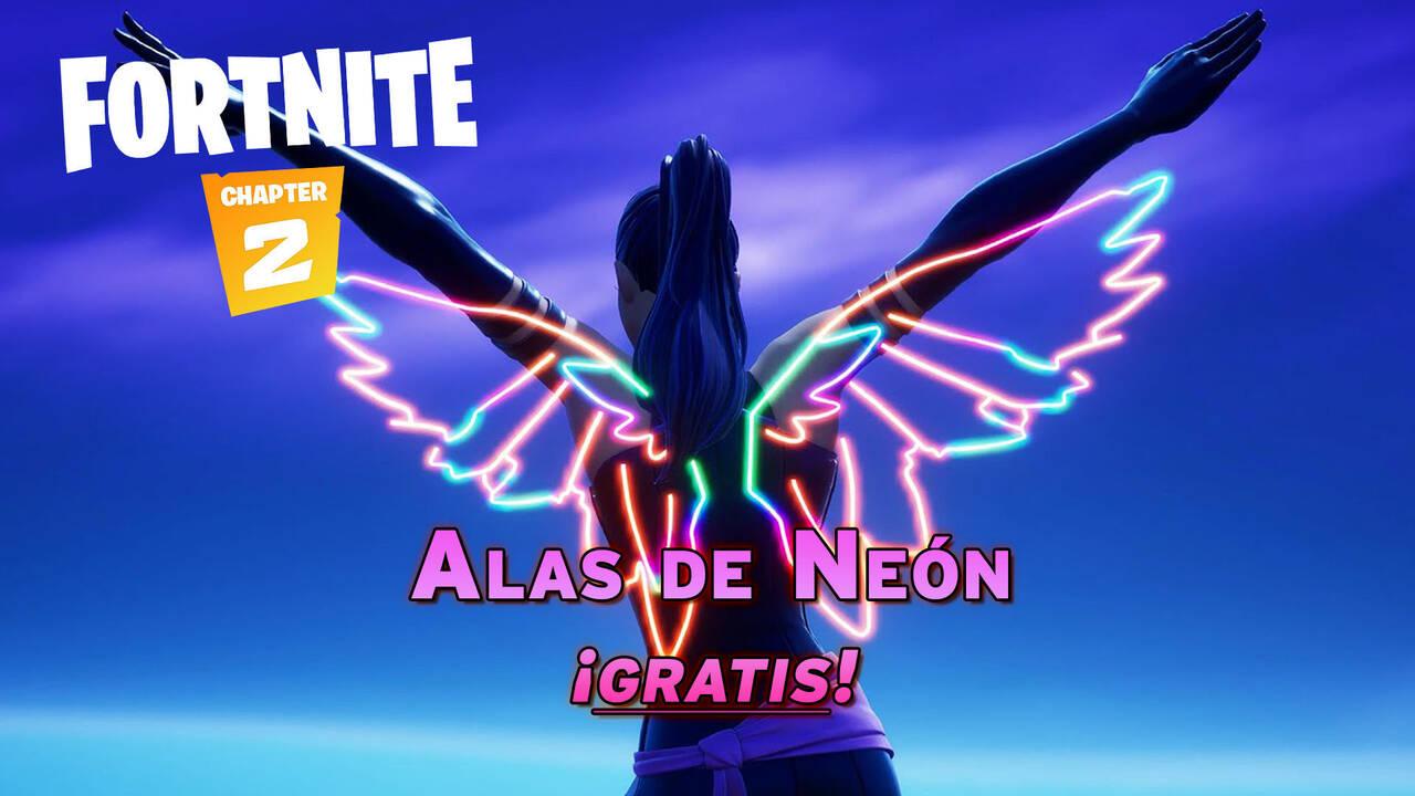 Fortnite: ¿Cómo conseguir gratis la mochila Alas de neón? - Vandal