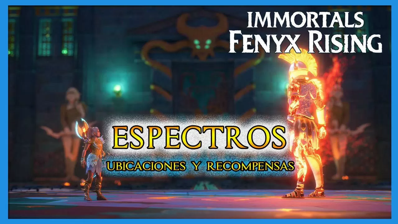 Immortals Fenyx Rising - Portada del nodo sobre Espectros