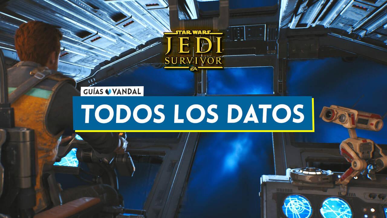 TODOS los bancos de datos en Star Wars Jedi Survivor - Localización