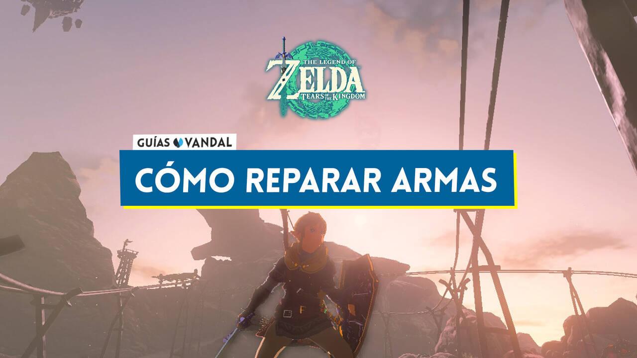 Cómo reparar tus armas en Zelda Tears of the Kingdom Cómo reparar tus armas en Zelda Tears of the Kingdom