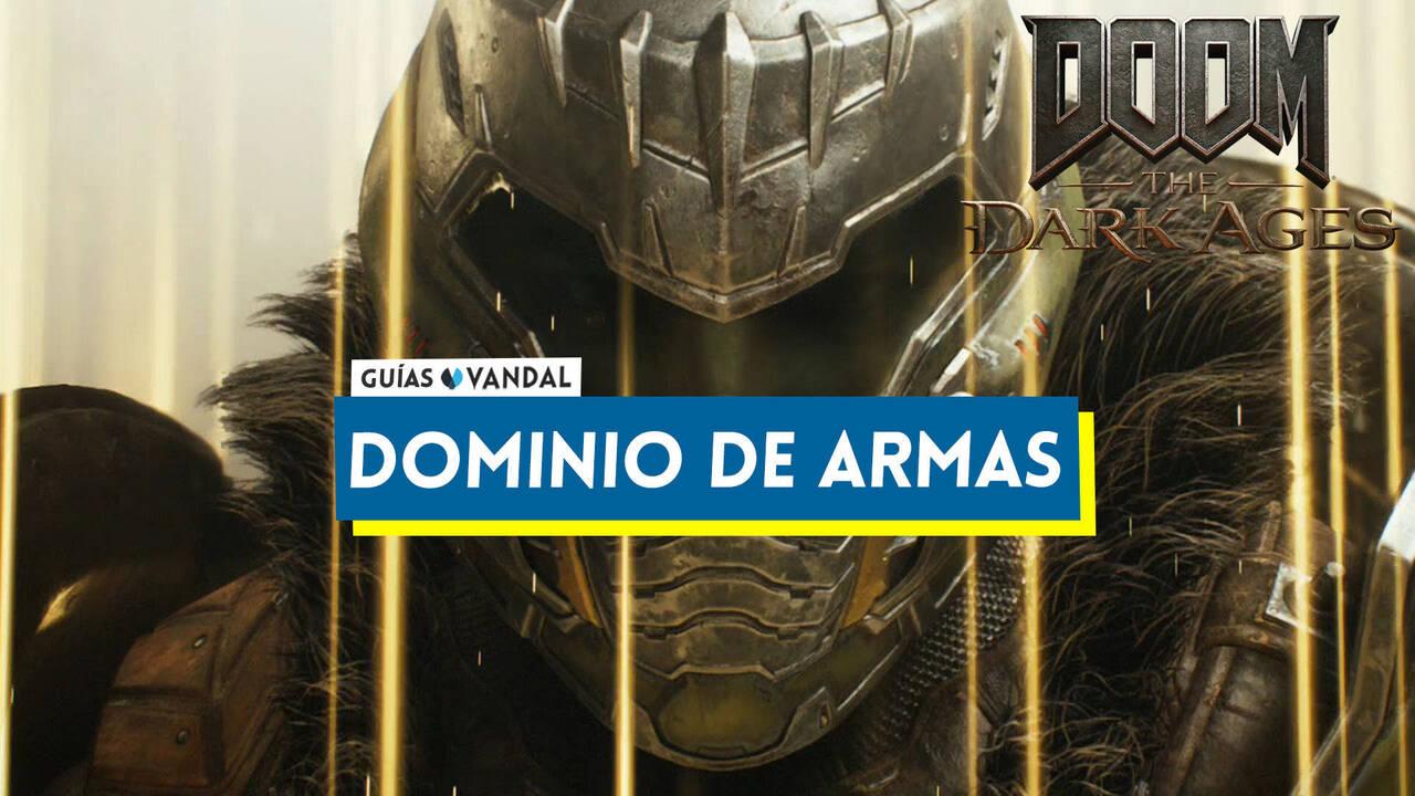 DOOM: The Dark Ages - Portada del nodo de dominio de armas