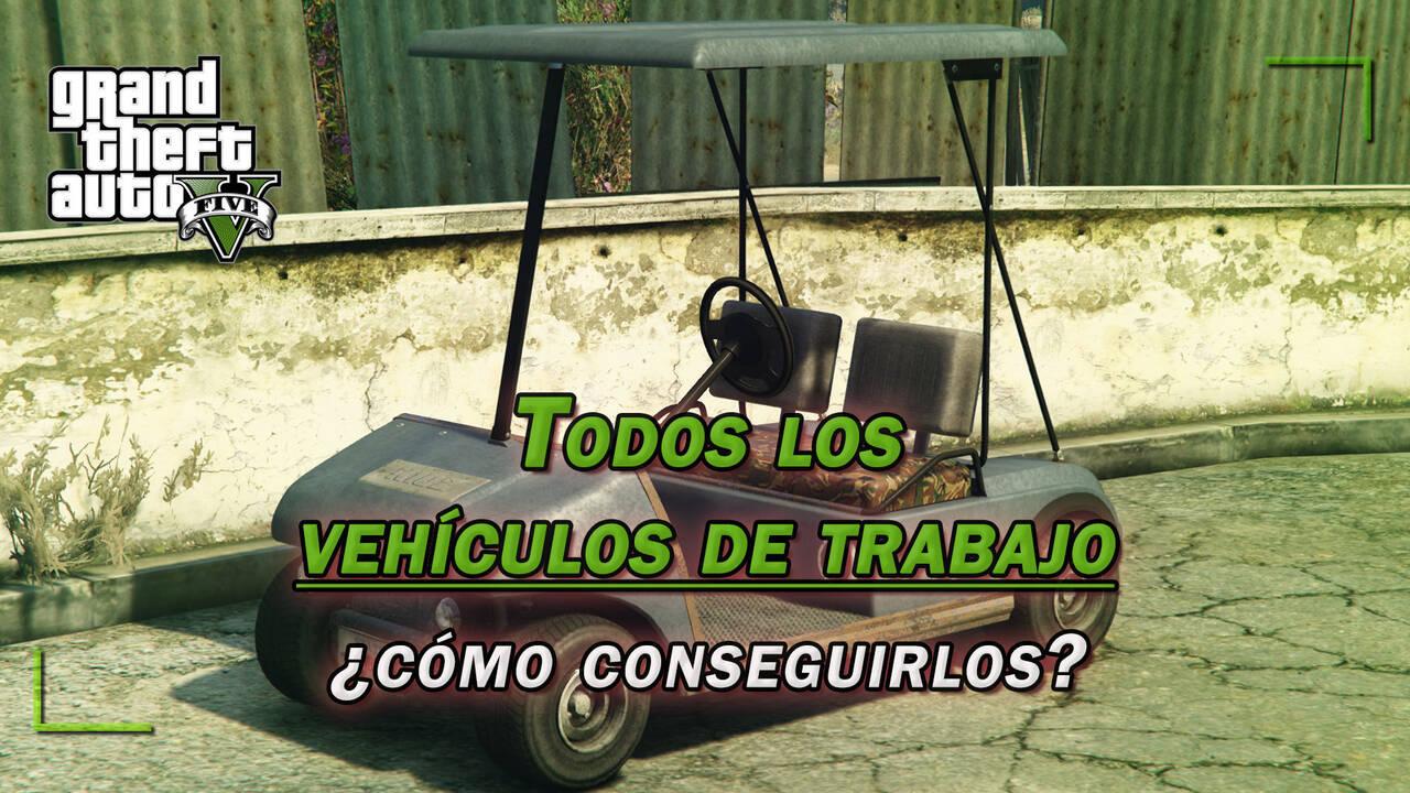 TODOS los vehículos de trabajo de GTA 5 y ¿cómo conseguirlos?