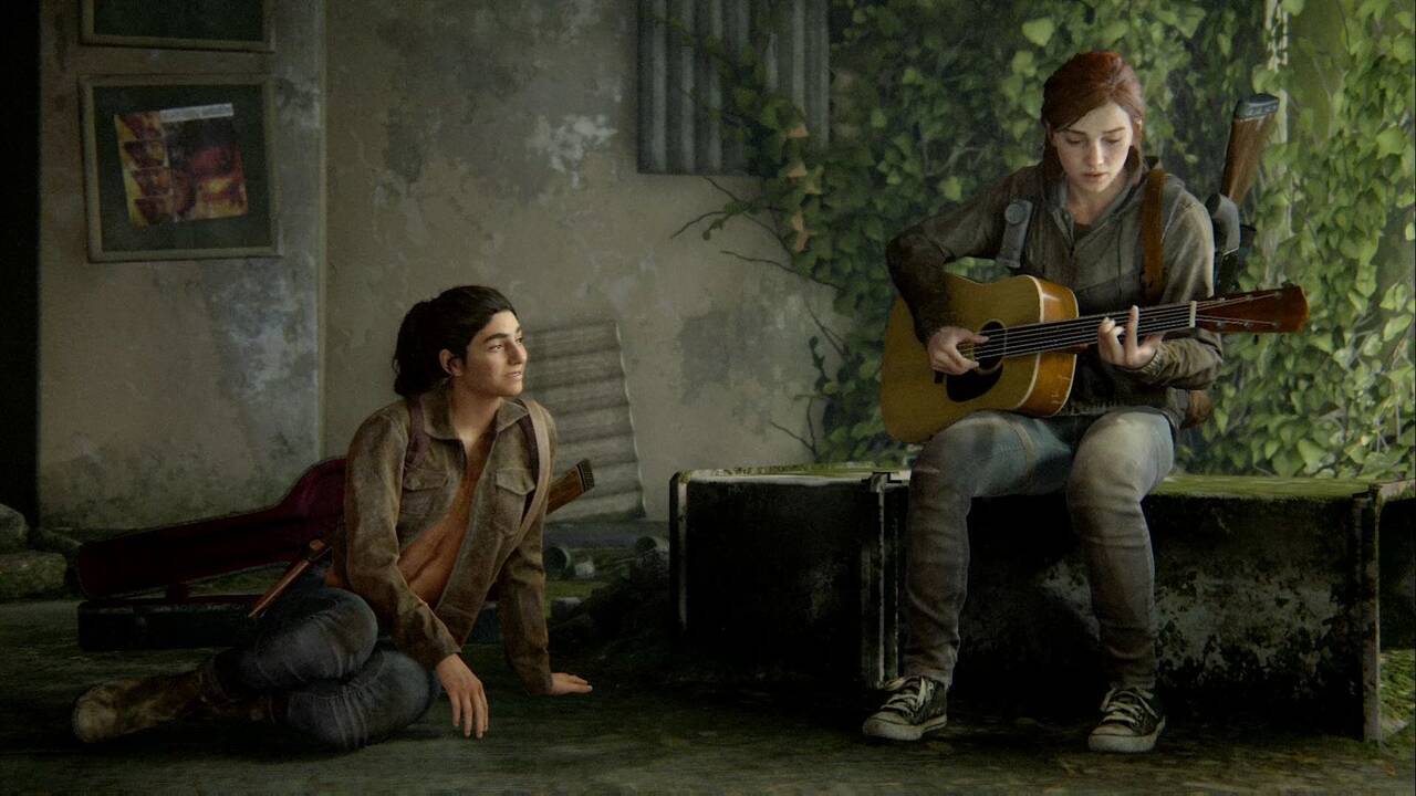 the last of us 2 ellie y dina