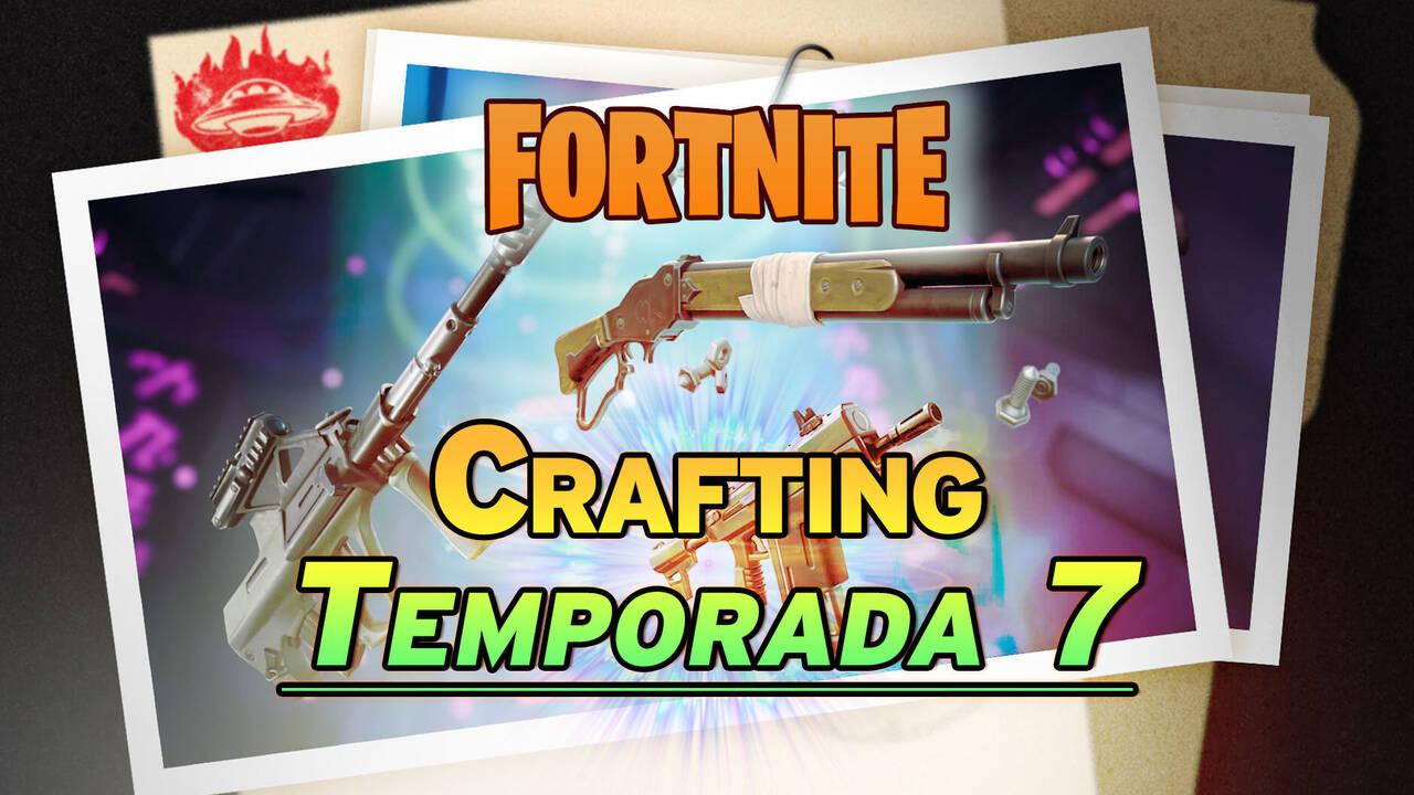 Fortnite Temporada C Mo Fabricar Armas Todos Los Recursos Y Recetas