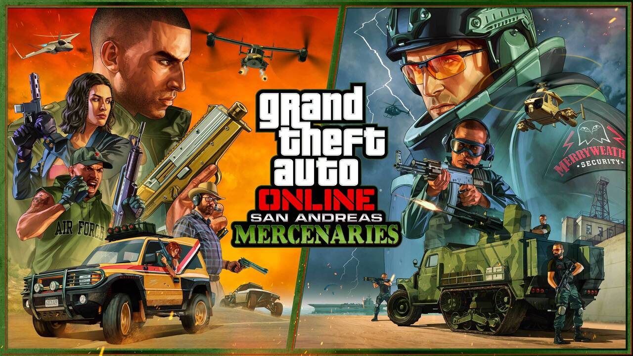 GTA Online recibirá San Andreas Mercenaries, su nueva expansión, el 13 de  junio - Vandal