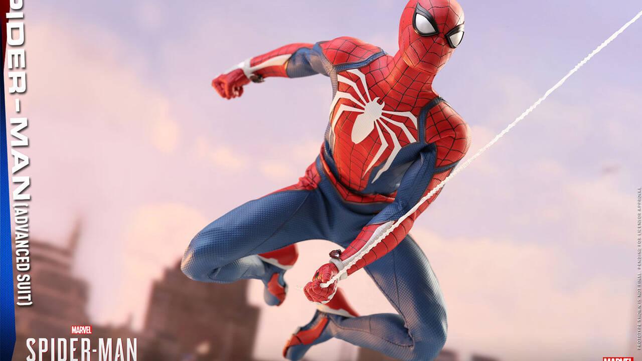 figura spiderman ps4