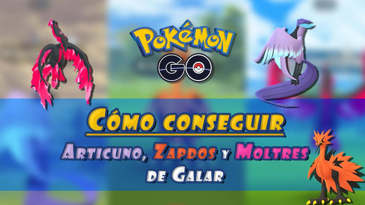 ACABOU! PEGUEI TODOS OS Pássaros de GALAR no Pokémon GO! FIM DA BUSCA do  Articuno, Zapdos e Moltres! 