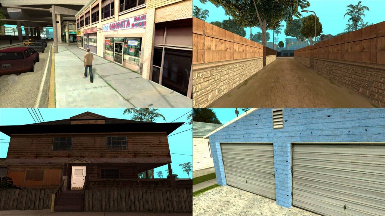 Un mod mejora las texturas de GTA San Andreas en PC gracias a la  inteligencia articial - Vandal