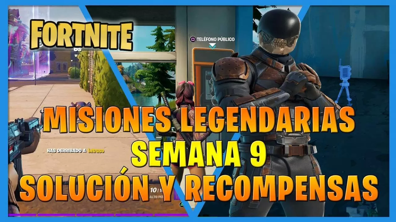 Fortnite Battle Royale - Misiones legendarias de la Semana 9