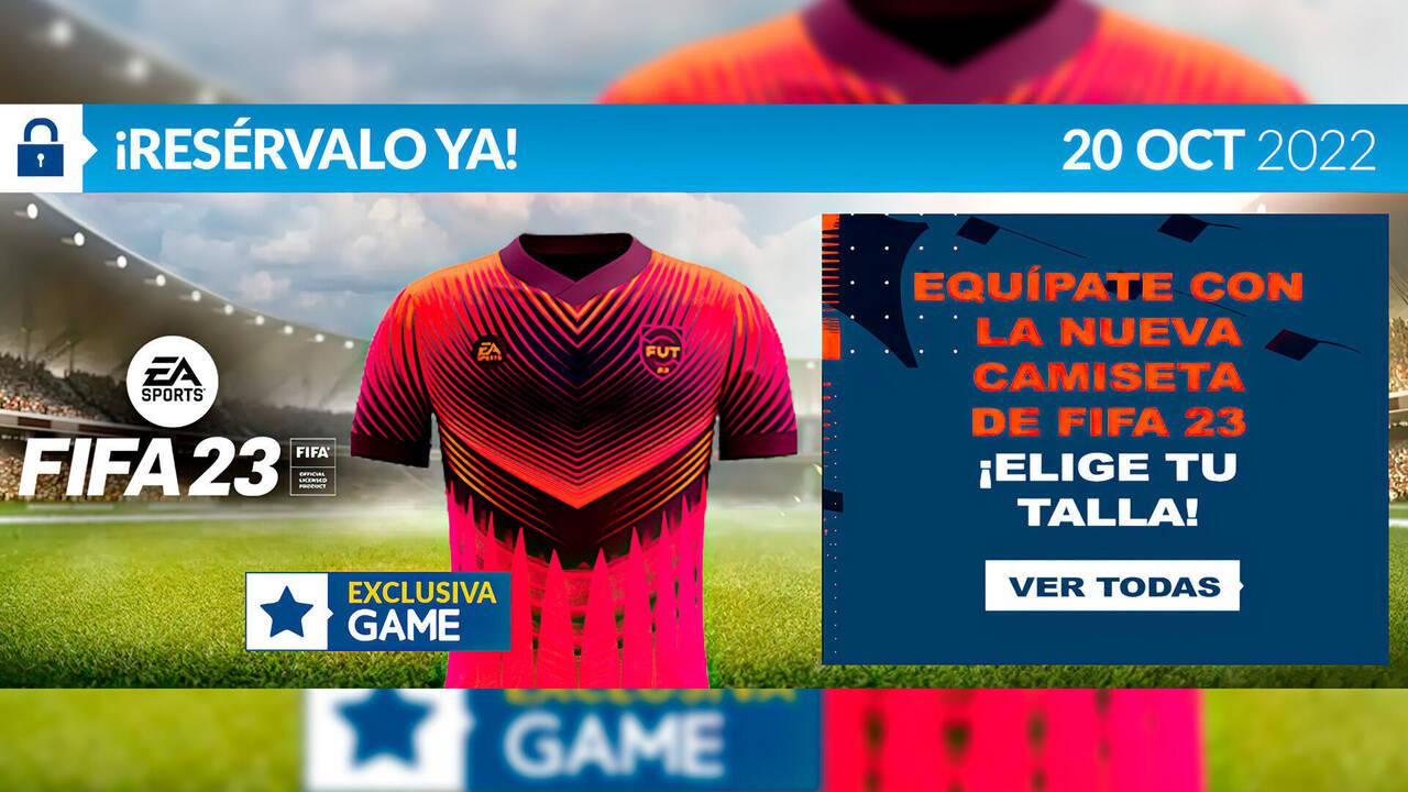 Consigue la camiseta oficial de FIFA 23 exclusiva en GAME y reserva el  nuevo juego - Vandal