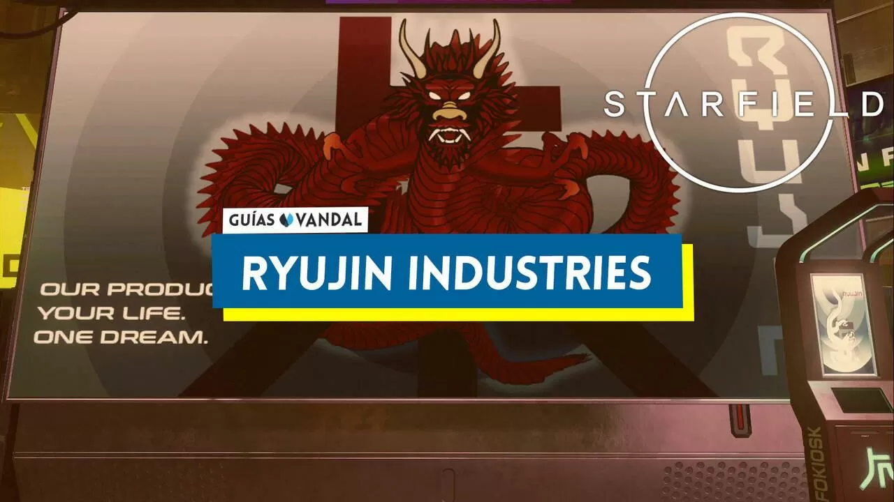 Starfield - Portada del nodo de misiones de la facción Ryujin Industries
