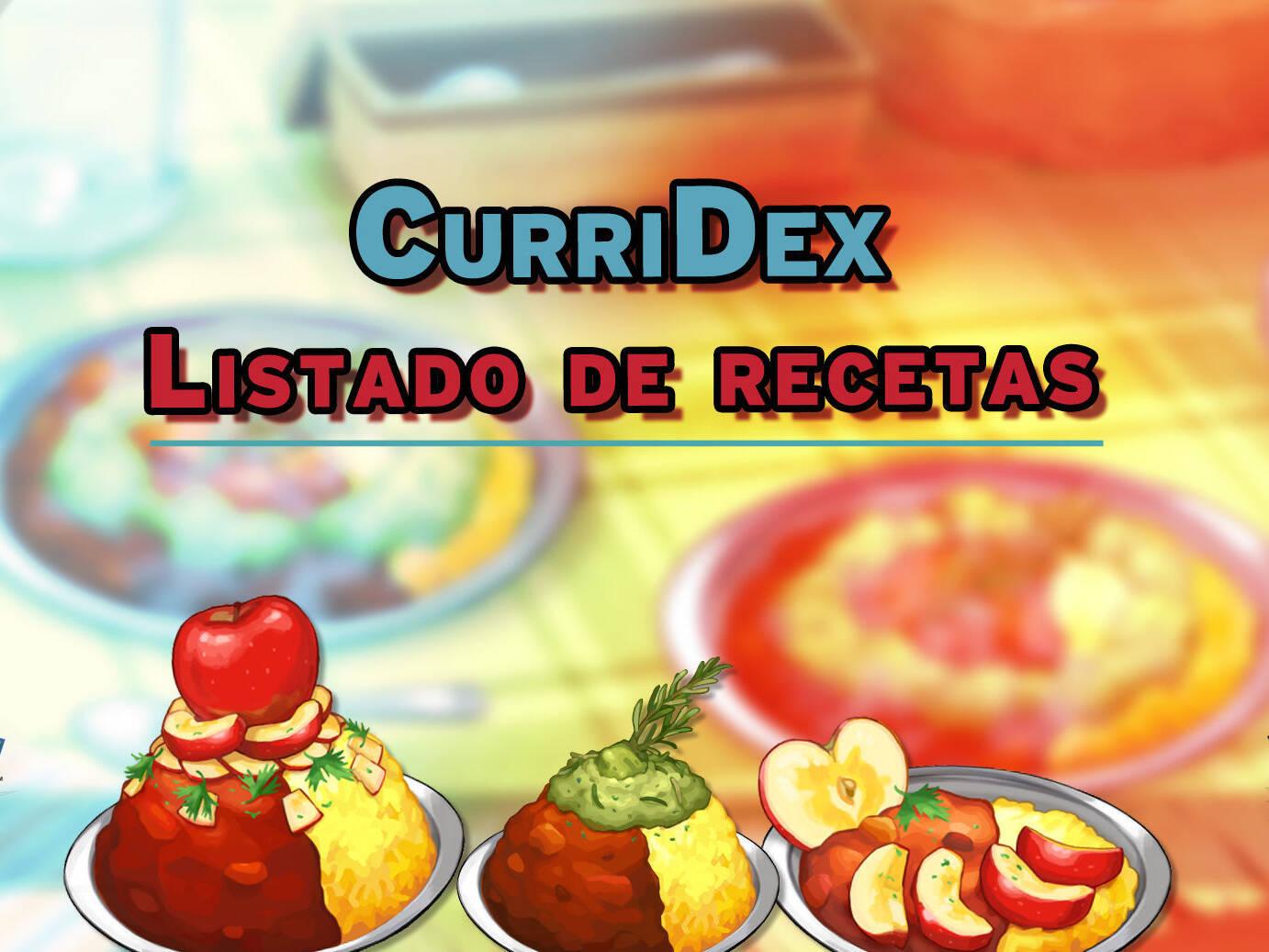 CurriDex - Listado completo de recetas y efectos en Pokémon Espada y Escudo