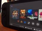 Así es el menú del modo portátil de Nintendo Switch