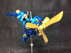 Un aficionado recrea a Shovel Knight con estilo Gundam