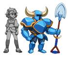 Shovel Knight y Juan se muestran en Indivisible