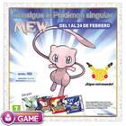El pokémon Mew ya puede adquirirse en las tiendas GAME hasta el 24 de febrero.