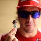 Fernando Alonso usa como amuleto una figura de Tales of Graces