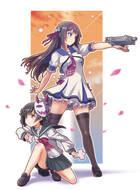 Anunciado Gal Gun: Double Peace para PS4 y PS Vita