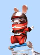 Los Rabbids desean que Fernando Alonso triunfe en Ferrari