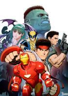 Primeras ilustraciones de Marvel vs. Capcom 3
