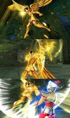 Los Caballeros de Oro hacen arder sus cosmos en las nuevas imágenes de Saint Seiya: Brave Soldiers