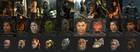 Una imagen compara los personajes de The Elder Scrolls V: Skyrim con entregas anteriores