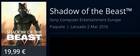 Shadow of the Beast podría llegar el próximo 2 de marzo a PlayStation 4