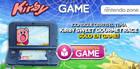 GAME ofrecerá un tema gratuito de Kirby para Nintendo 3DS en sus Nintendo Zone