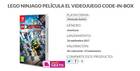 LEGO Ninjago Película no incluye tarjeta en su edición física para Switch