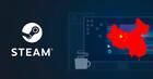 Steam se cae en China