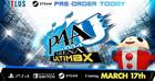 Persona 4 Arena Ultimax anunciado para PS4, Nintendo Switch y PC