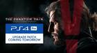 Metal Gear Solid V: The Phantom Pain contará mañana con soporte para PS4 Pro