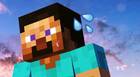 Steve de Minecraft y su pantalla de victoria