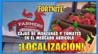 Fortnite: d�nde encontrar cajas de manzanas y tomates