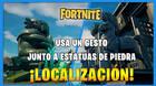 Fortnite: d�nde encontrar estatuas de piedra