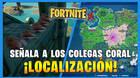 Fortnite: c�mo se�alar a los Colegas Coral