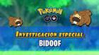 Investigaci�n BIDOOF en Pok�mon GO: Tareas, fases y recompensas