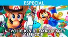 Así es la evolución de la saga Mario Party de Nintendo 64 a Switch